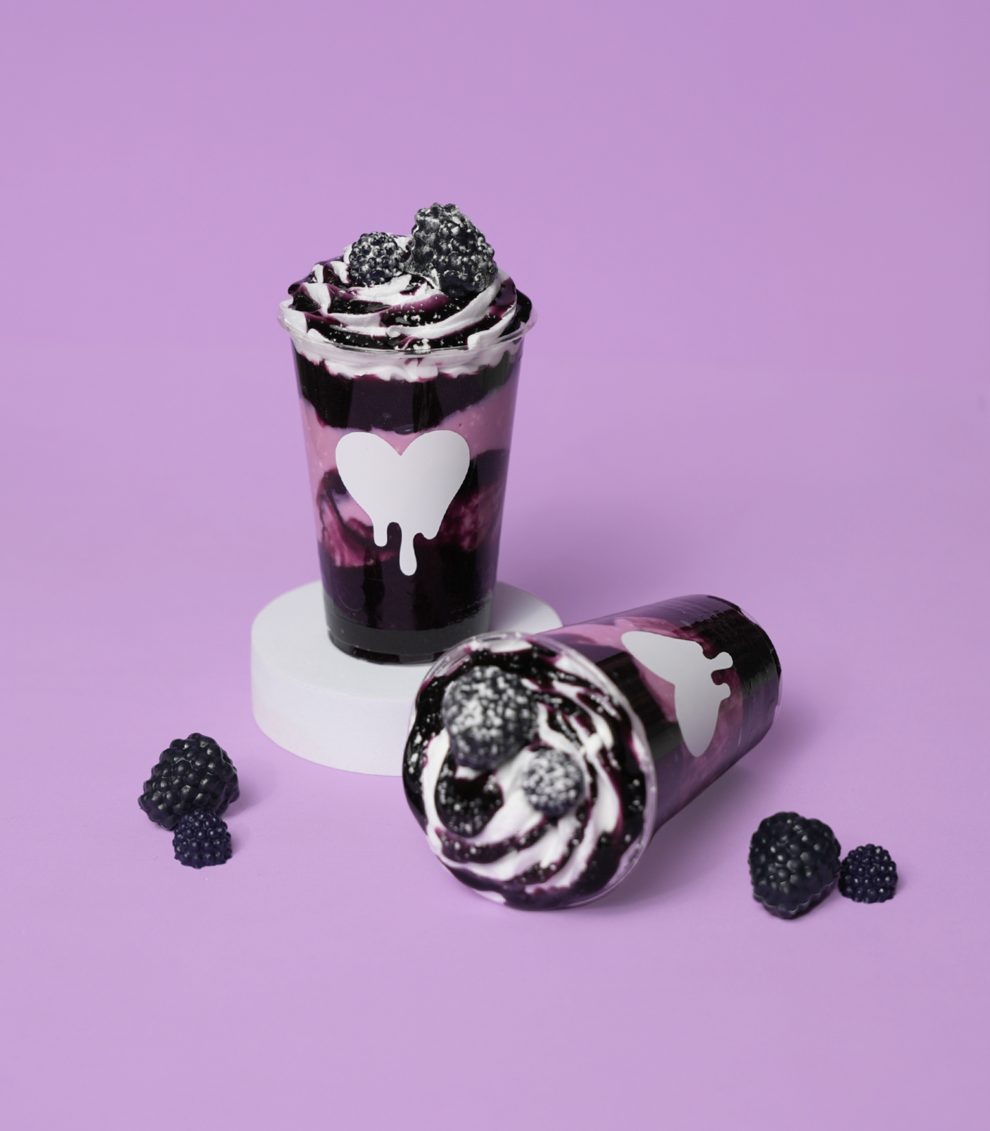 Midnight berries Lovepuccino
