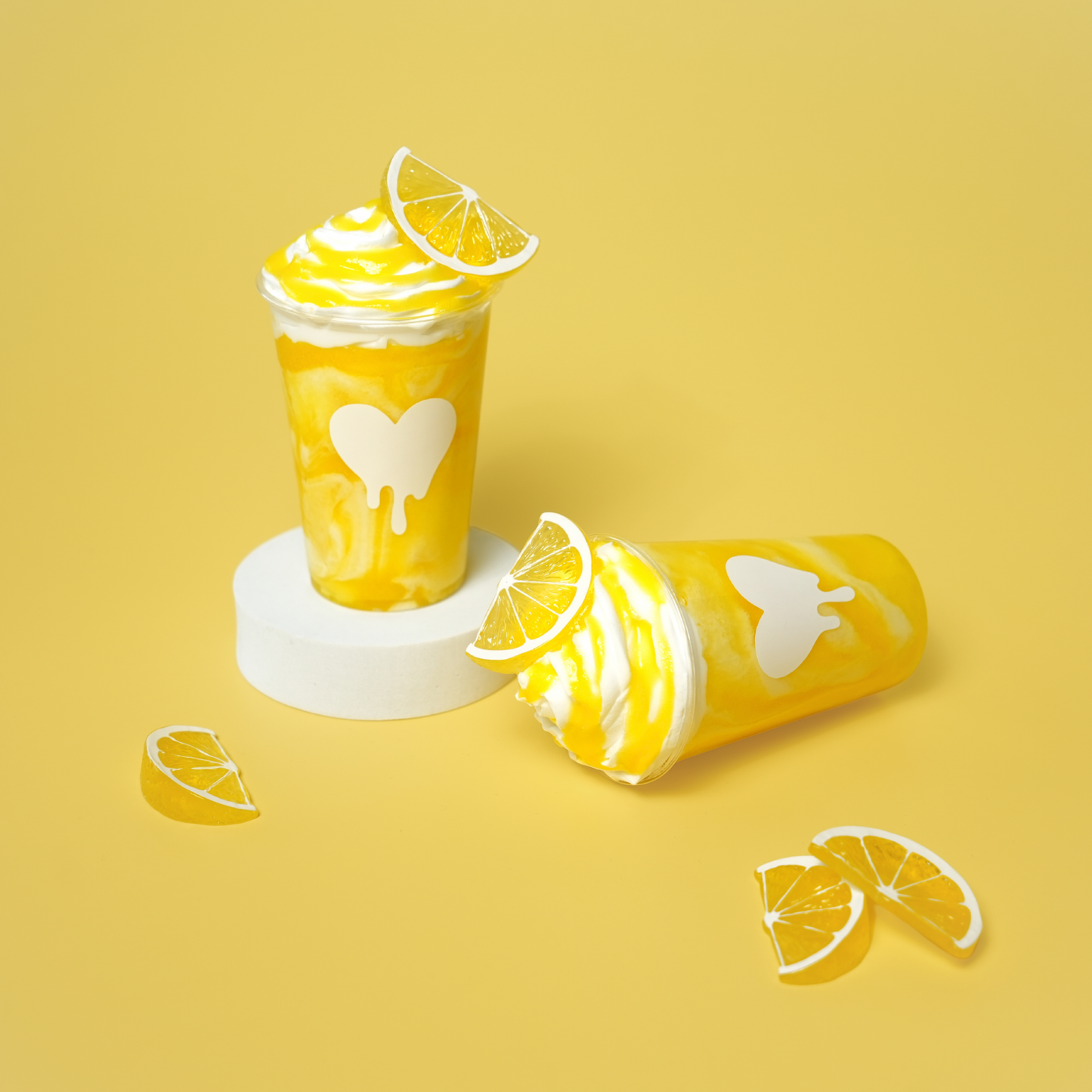 Lemon curd cake Lovepuccino