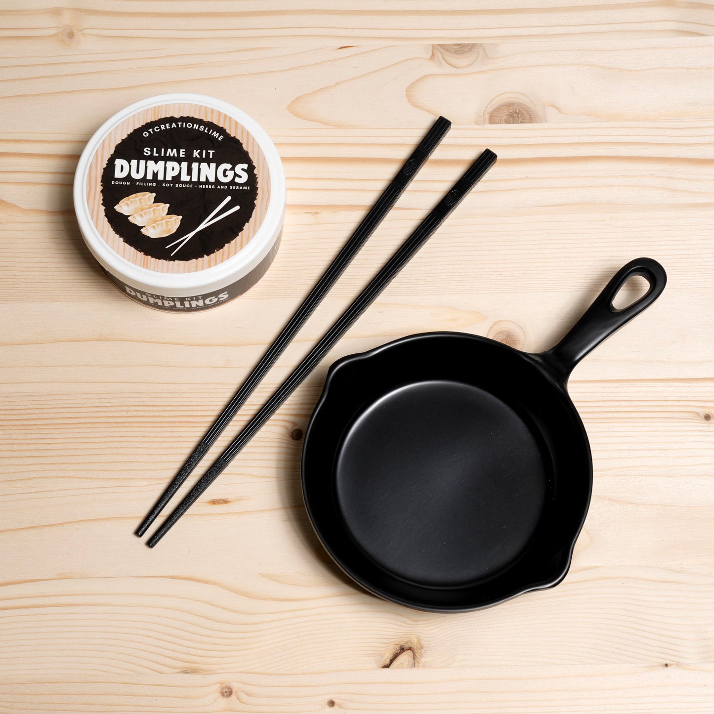 Dumplings slime kit
