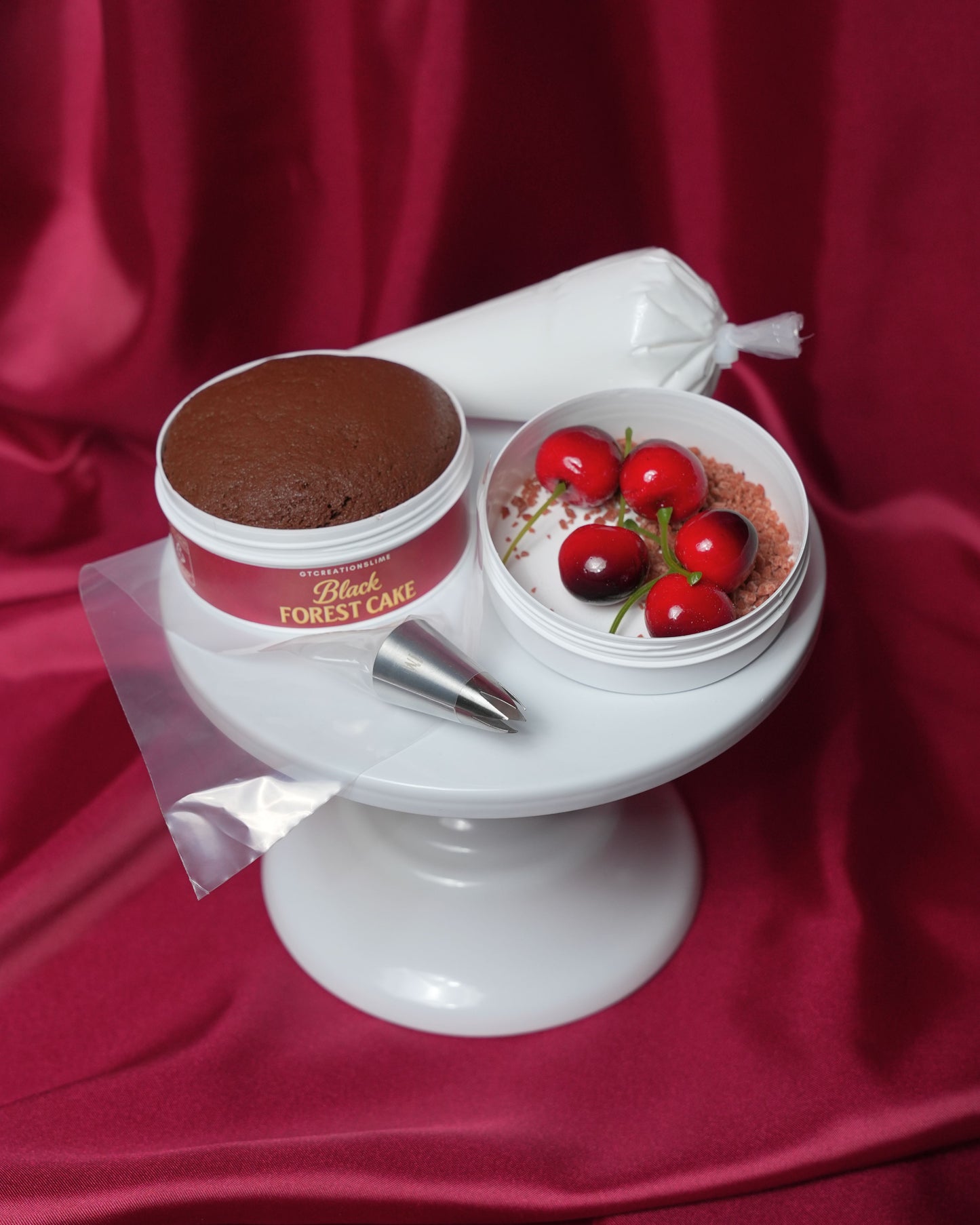 Black Forest Cake slime kit