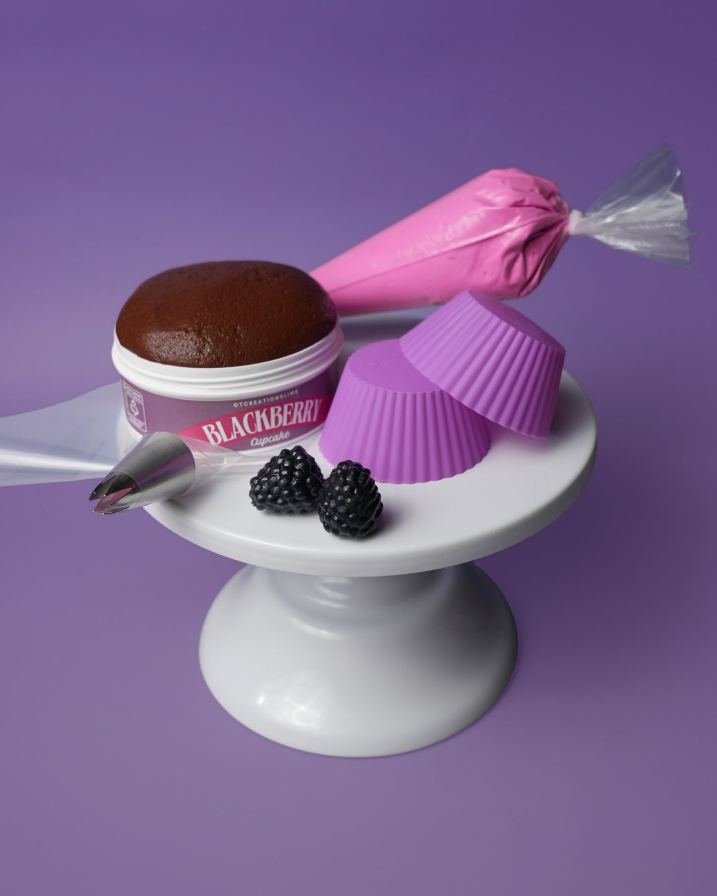 Blackberry Cupcake Slime kit