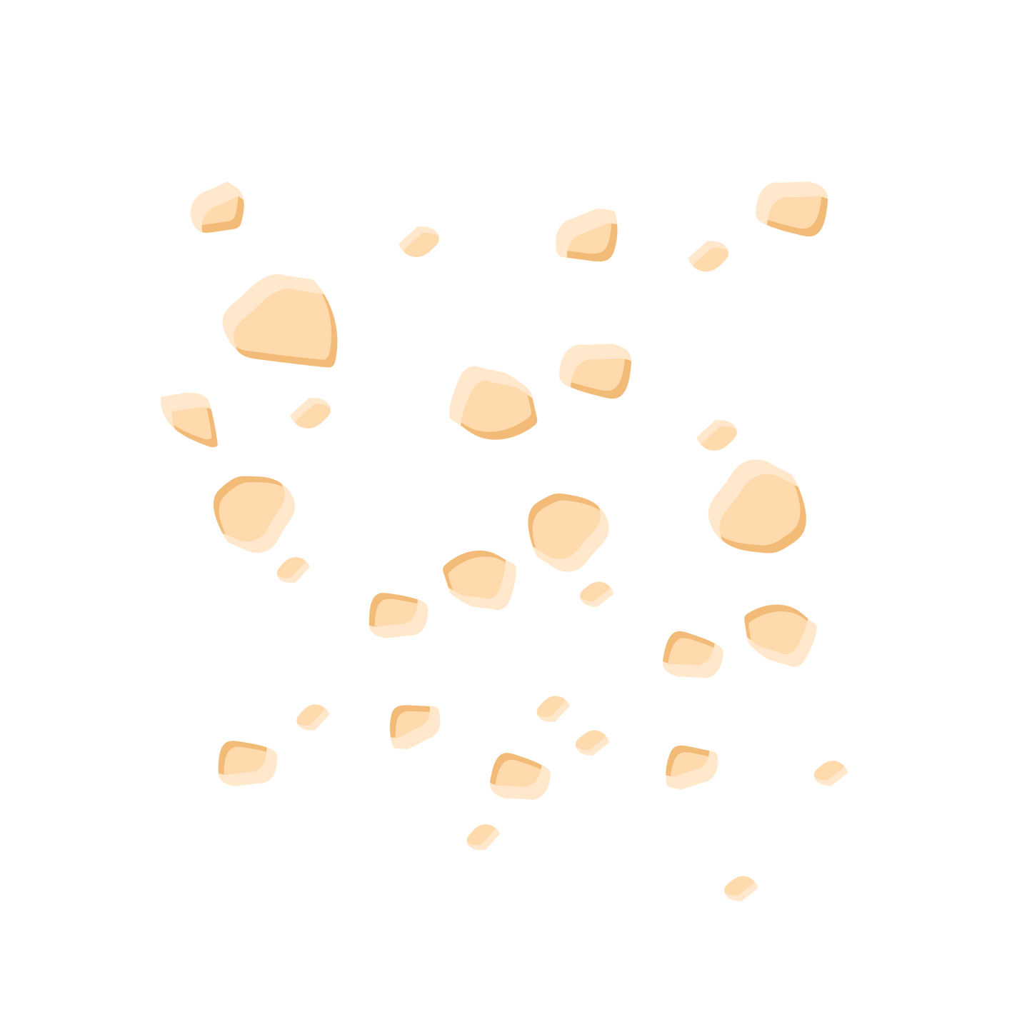 WHITE CHOCOLATE CRUMBLES