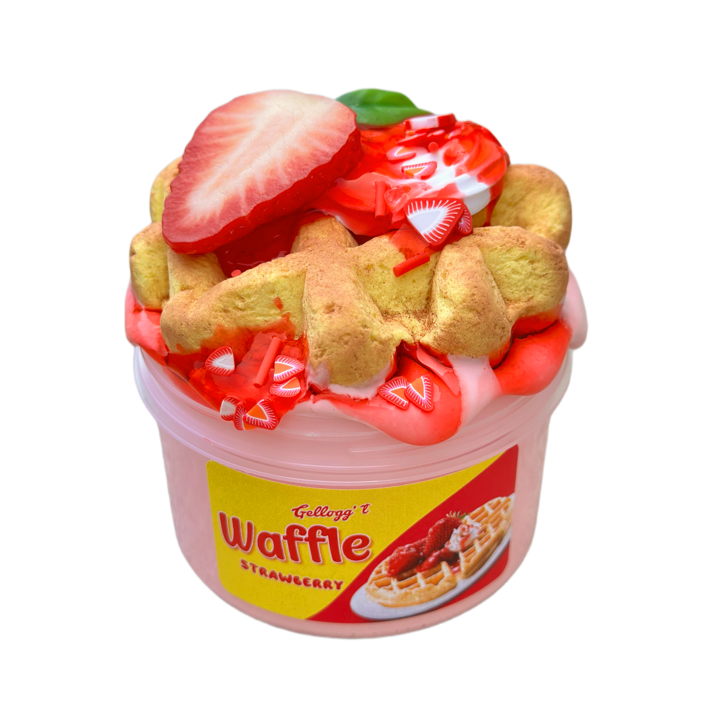 Strawberry waffle