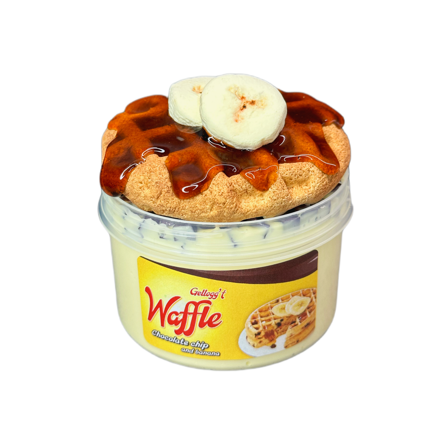 Chocolate and Banana waffle