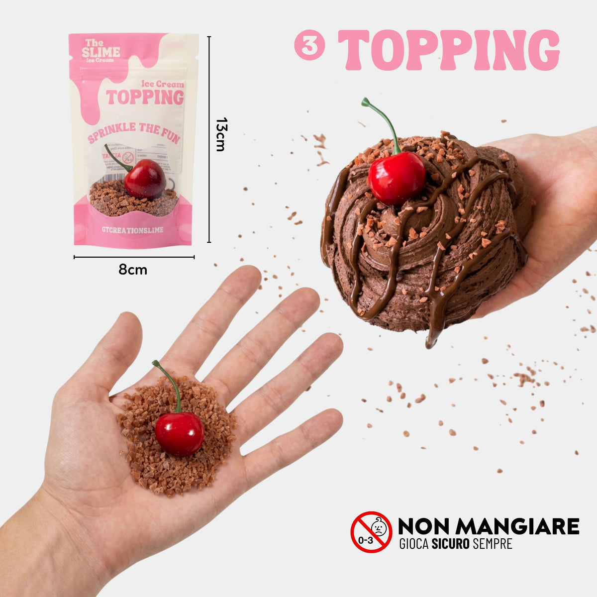 Slime Ice Cream – Chocolate Slime Kit