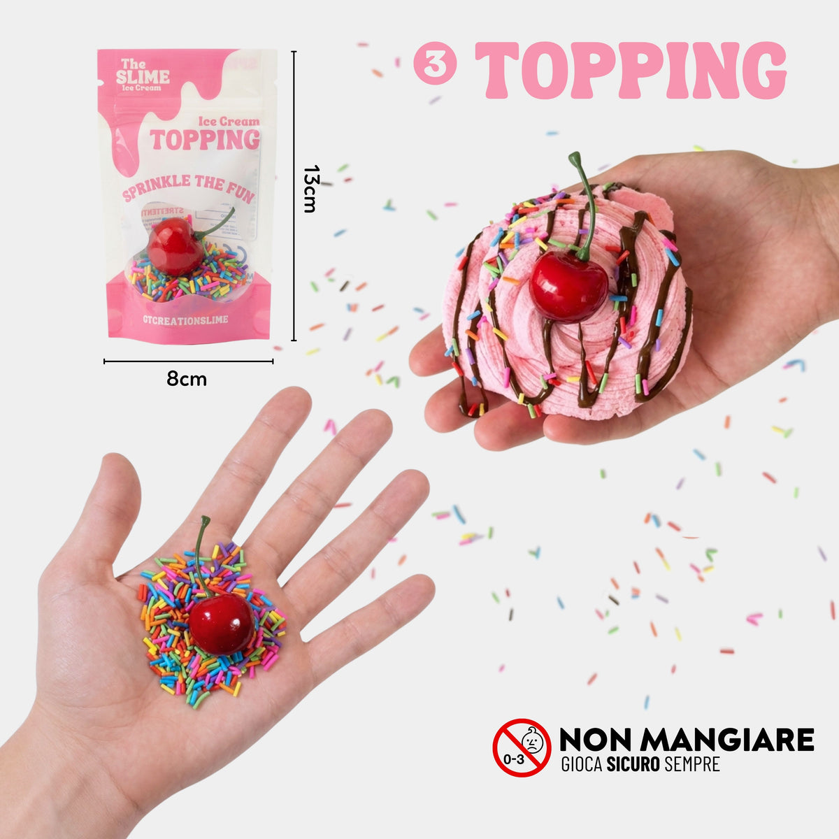 Slime Ice Cream – Strawberry Slime Kit