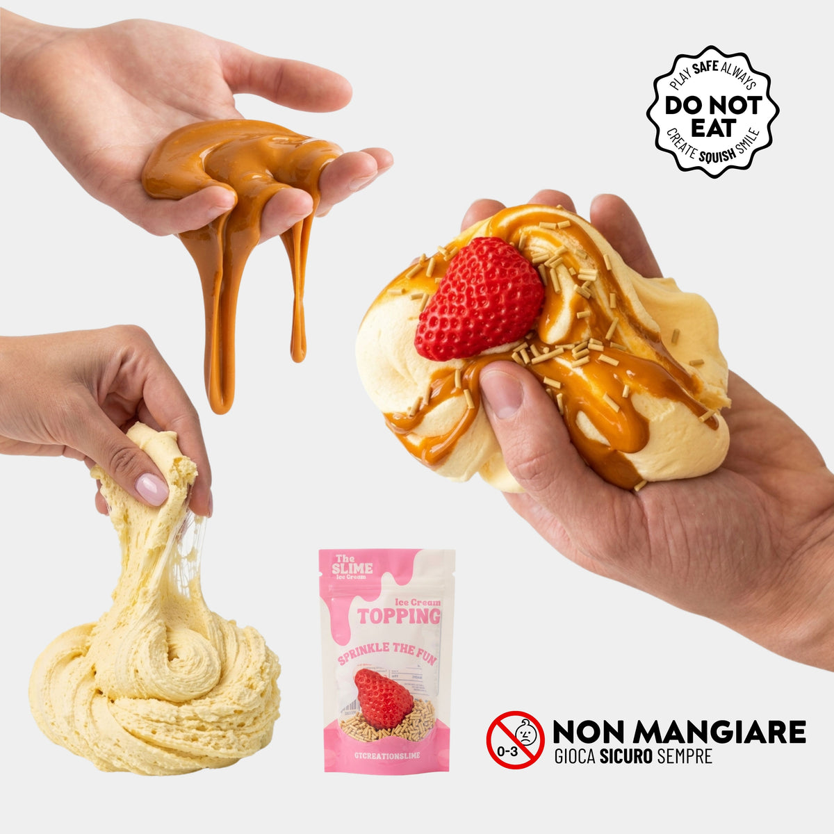 Slime Ice Cream – Vanilla Slime Kit