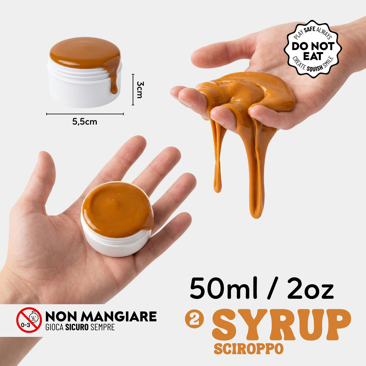 Slime Ice Cream – Chocolate Slime Kit