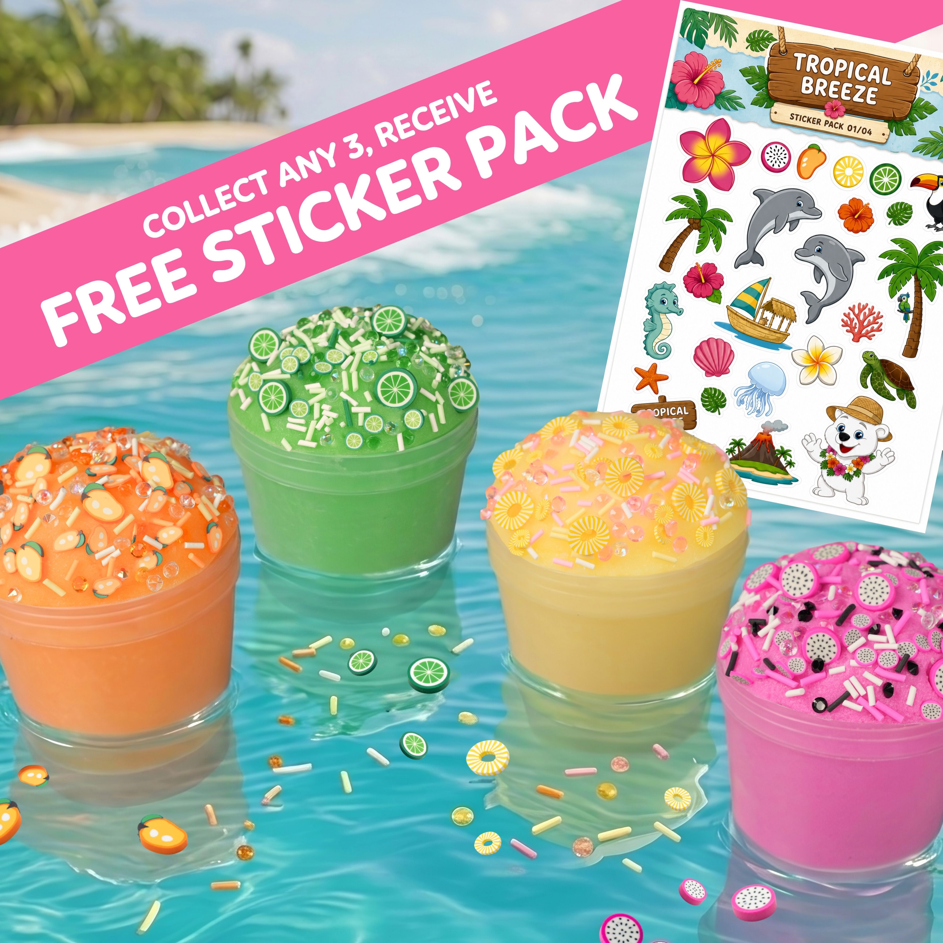 TROPICAL BREEZE SLUSHY SLIME – gtcreationslime