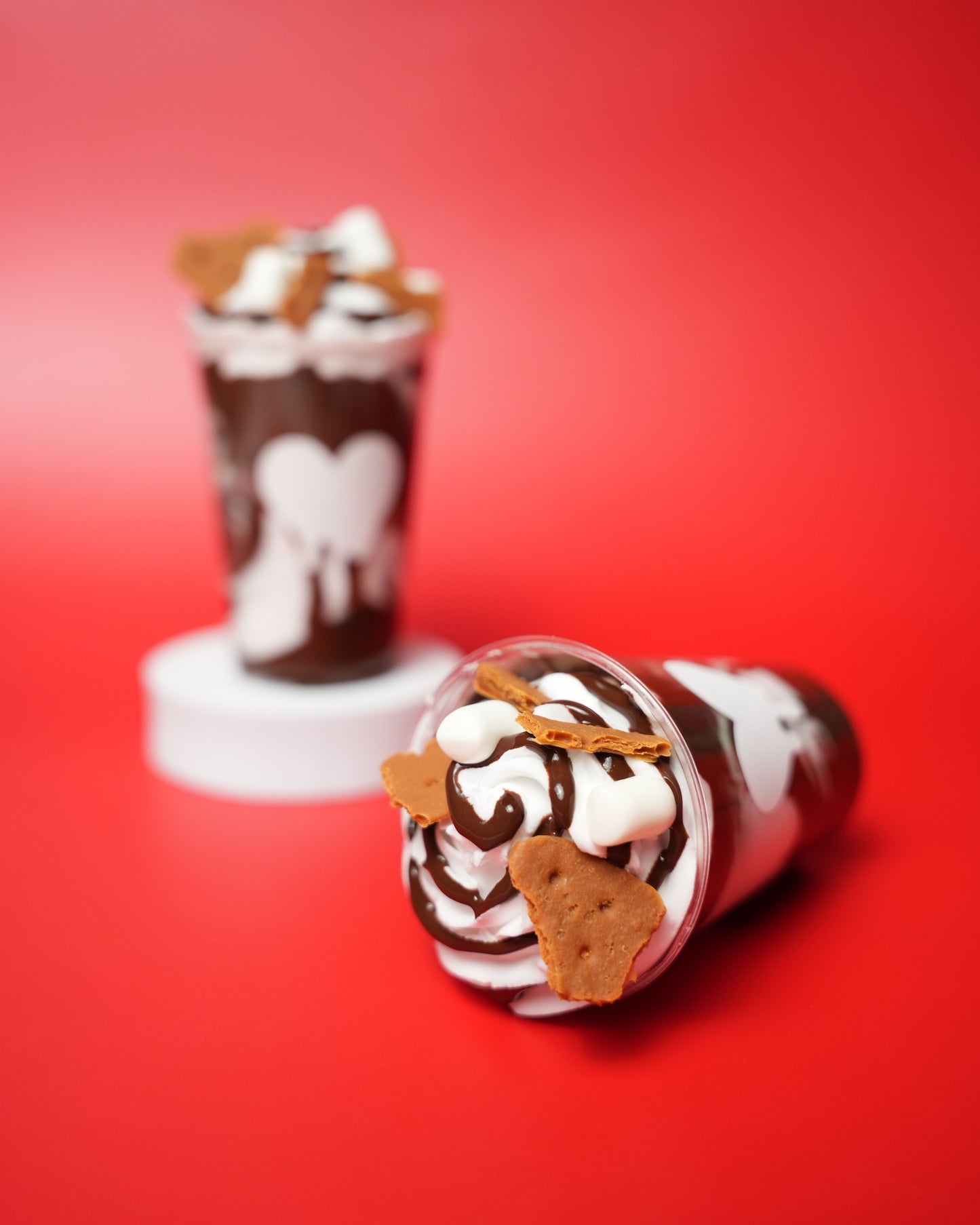 Campfire s’mores Lovepuccino