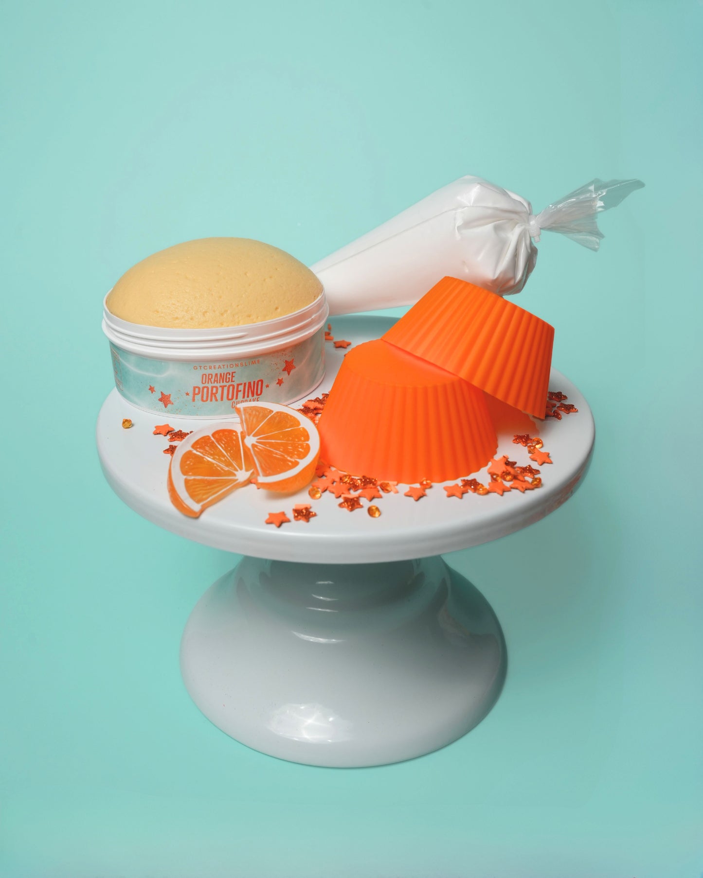 Orange Portofino Cupcake