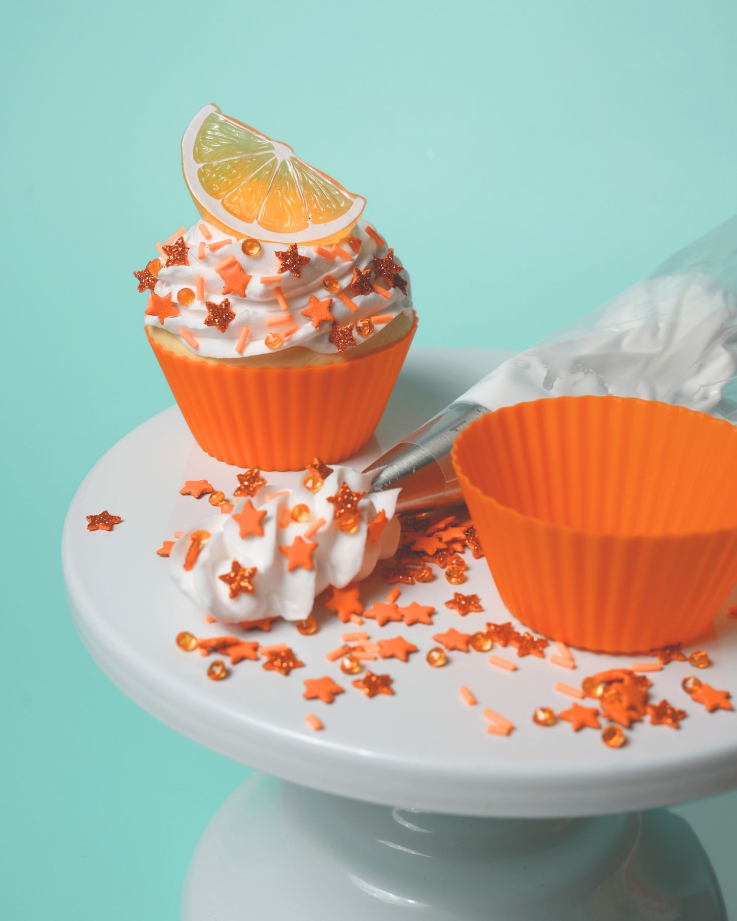 Orange Portofino Cupcake