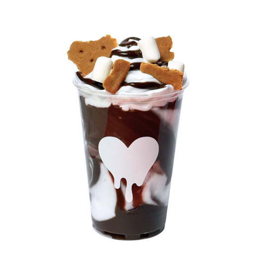 Campfire s’mores Lovepuccino