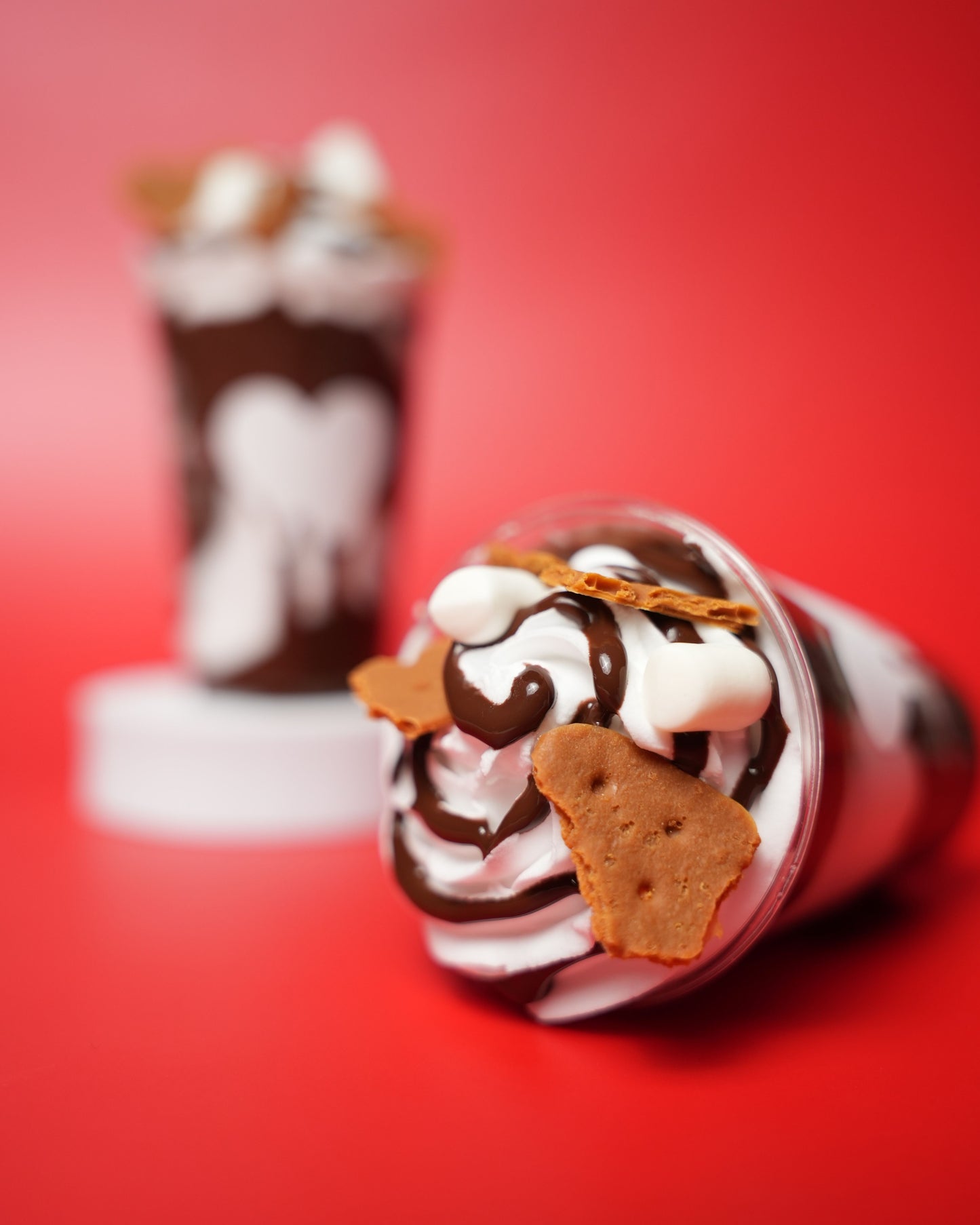 Campfire s’mores Lovepuccino