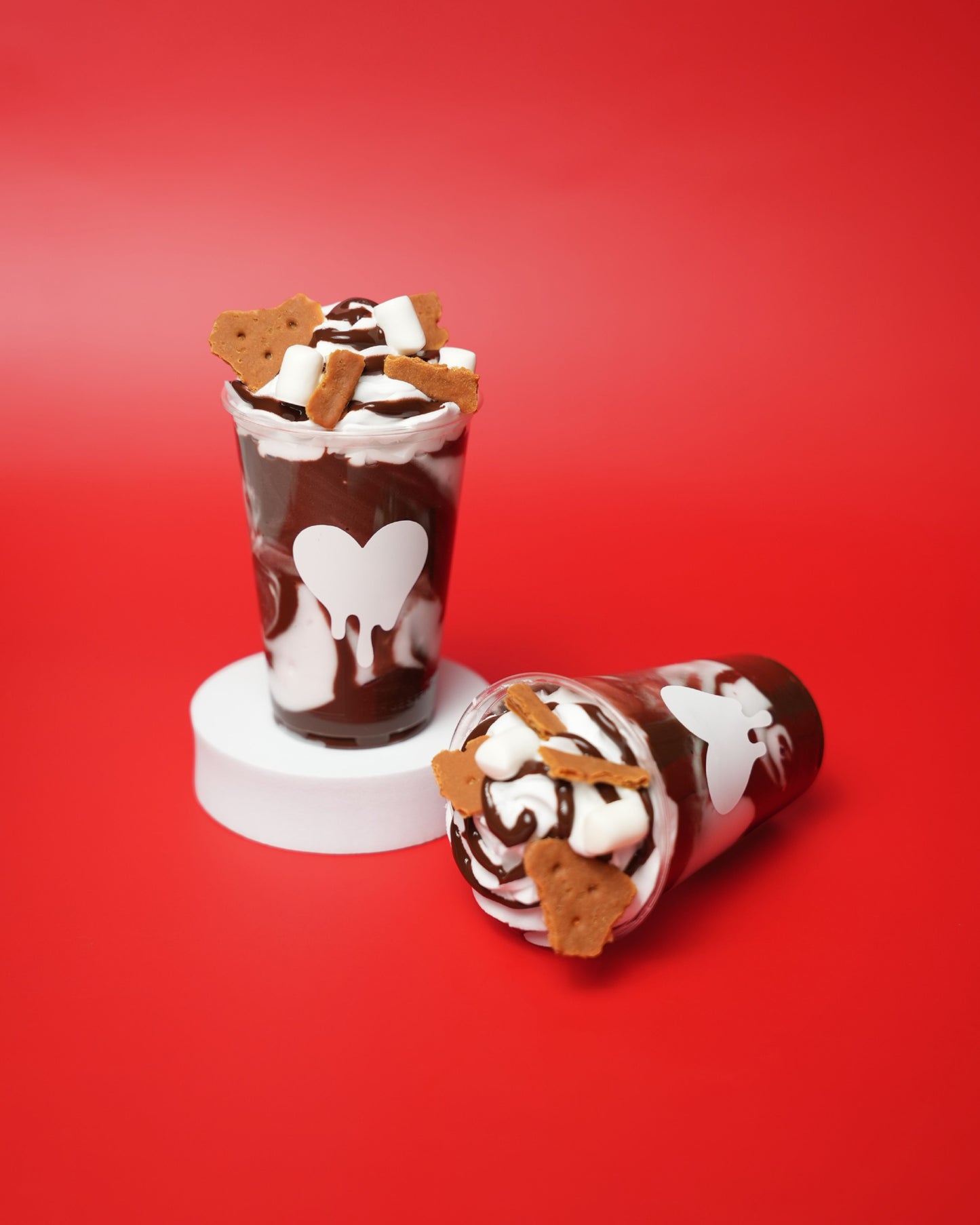 Campfire s’mores Lovepuccino