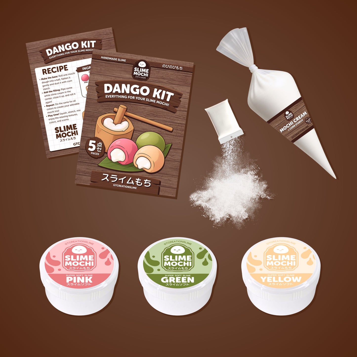 Dango Mochi Slime kit