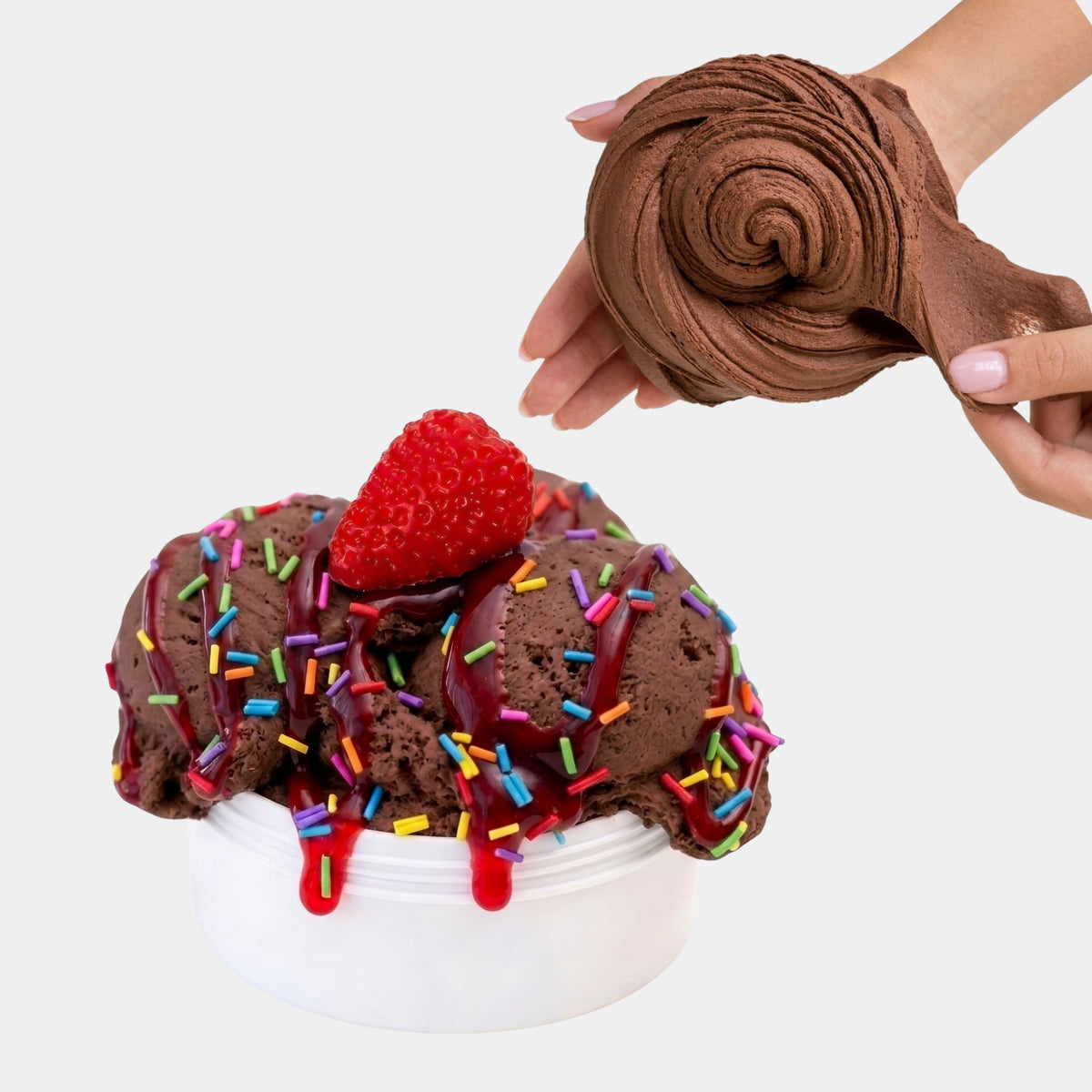 Slime Ice Cream – Chocolate Slime Kit