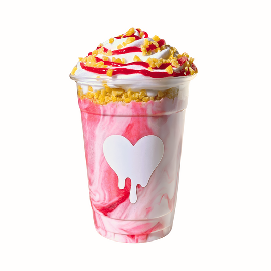 Strawberry Cheesecake Lovepuccino