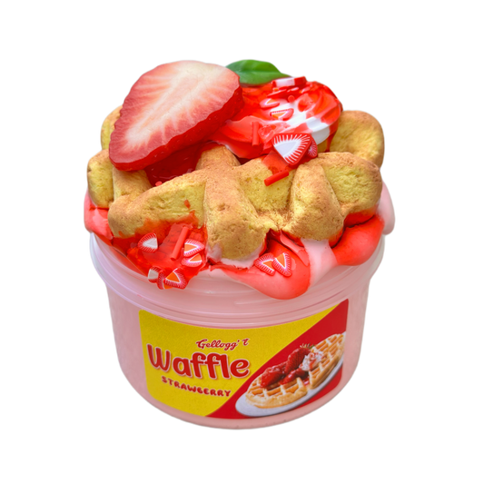 Strawberry waffle