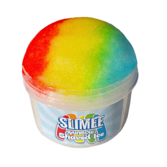 Rainbow shaved ice