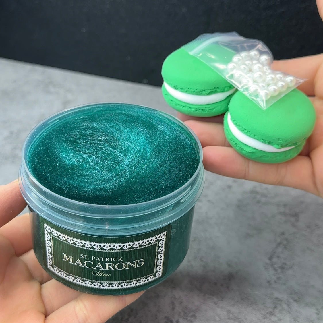 St. Patrick Macarons